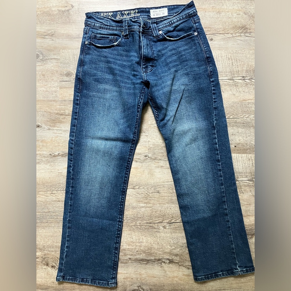 Men’s TK Axel slim boot jeans 30x30